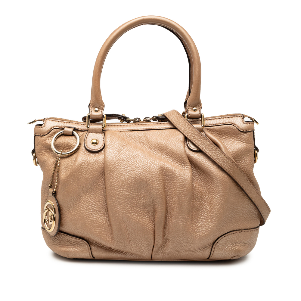 Pre-Loved Gucci Calfskin Sukey Satchel - Picture 1 of 9